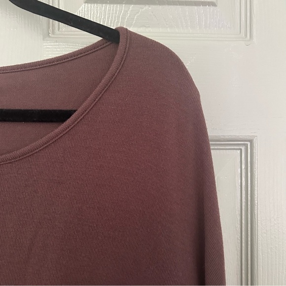 Coco + Carmen Layering Poncho in Chocolate Brown - Picture 4 of 5